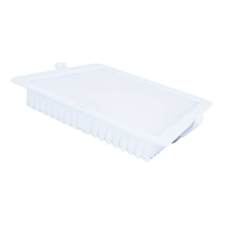 LED Down Back Panel Light Recesses Square