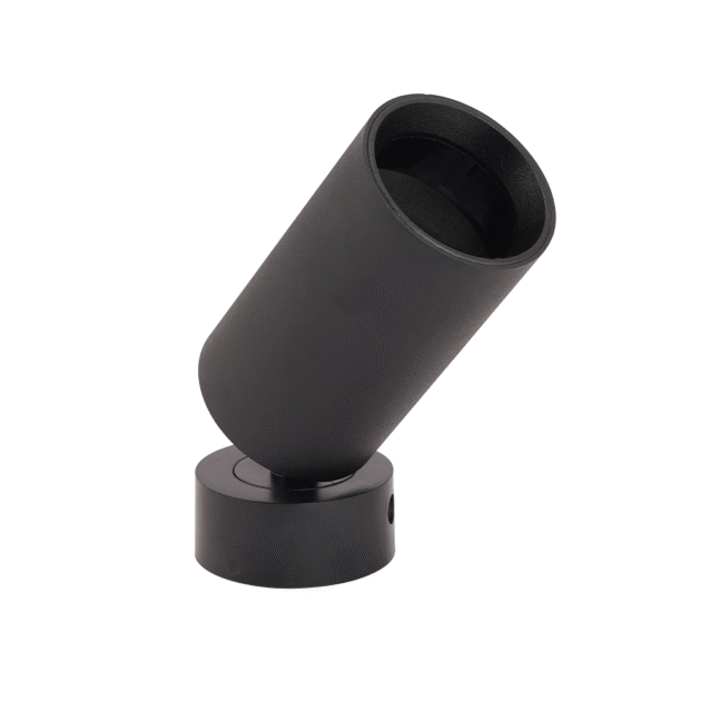 LED Cylinder light (black)
